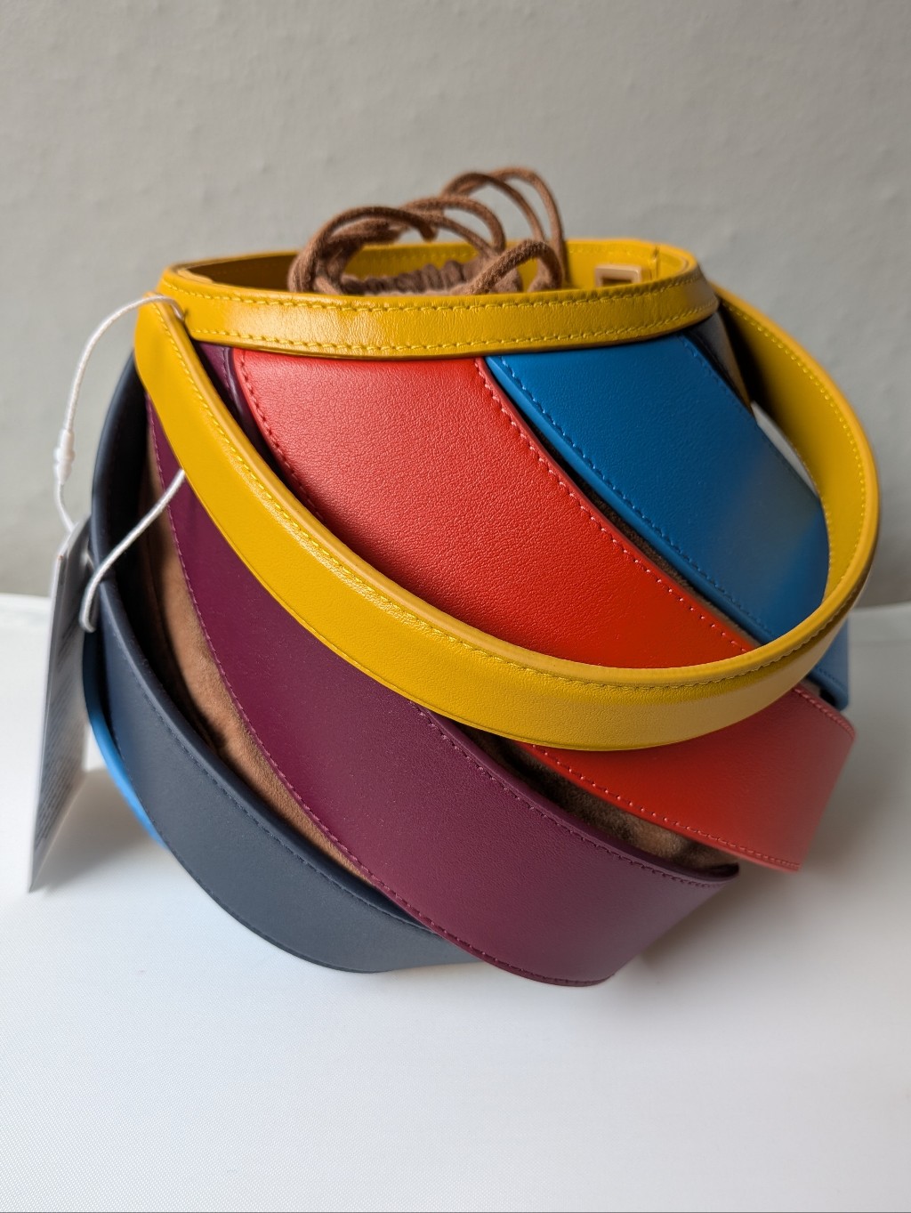 Mlouye Helix Multi-Color Leather Bag Nwt — image 3 of 8